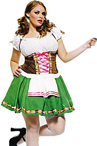 German Girl Gretchen size 14 - 18 costume hire at Kool 4 Kats Costume Shop Adelaide